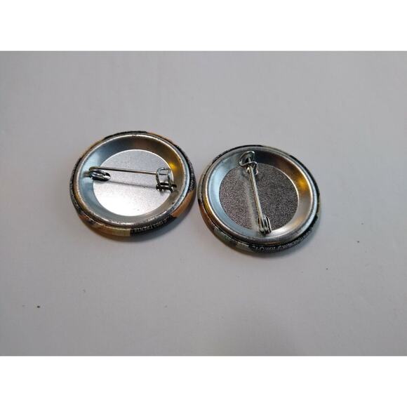 Rocky Horror Picture Show Licensed Brad Riff Raff Buttons Pins Original 1983 Lot - Picture 4 of 4